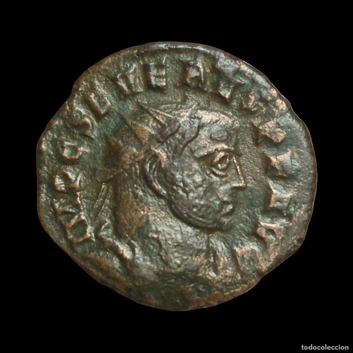 Monedas Imperio Romano: NT/ ANTONINIANO SEVERO II REV. EMPERADOR ESTANTE (A998)