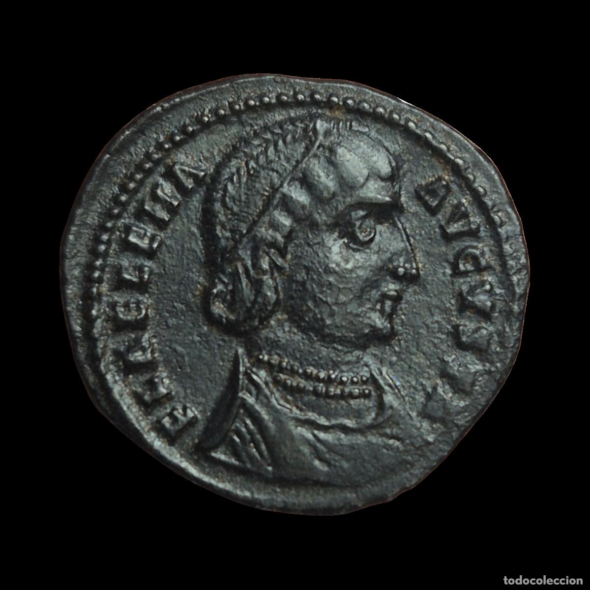 Monedas Imperio romano: NT/ FOLLIS HELENA I REV. ROMA SECURITAS ESTANTE (A1004)