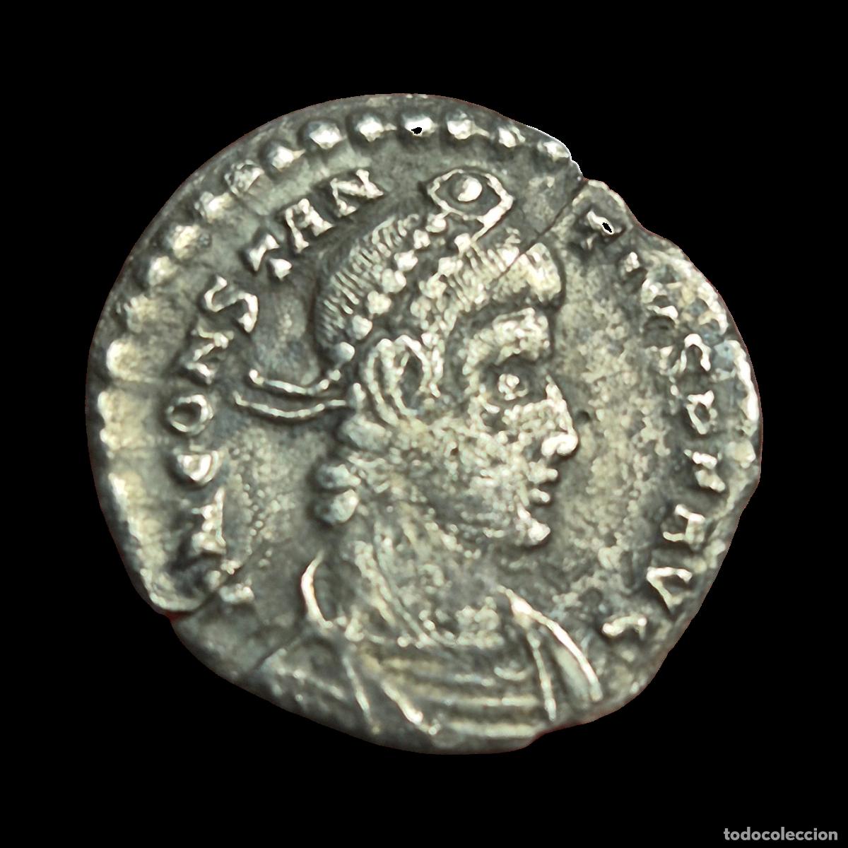 Monedas Imperio romano: NT/ SILICUA CONSTANCIO II REV. VOTIS XXX (A1010)