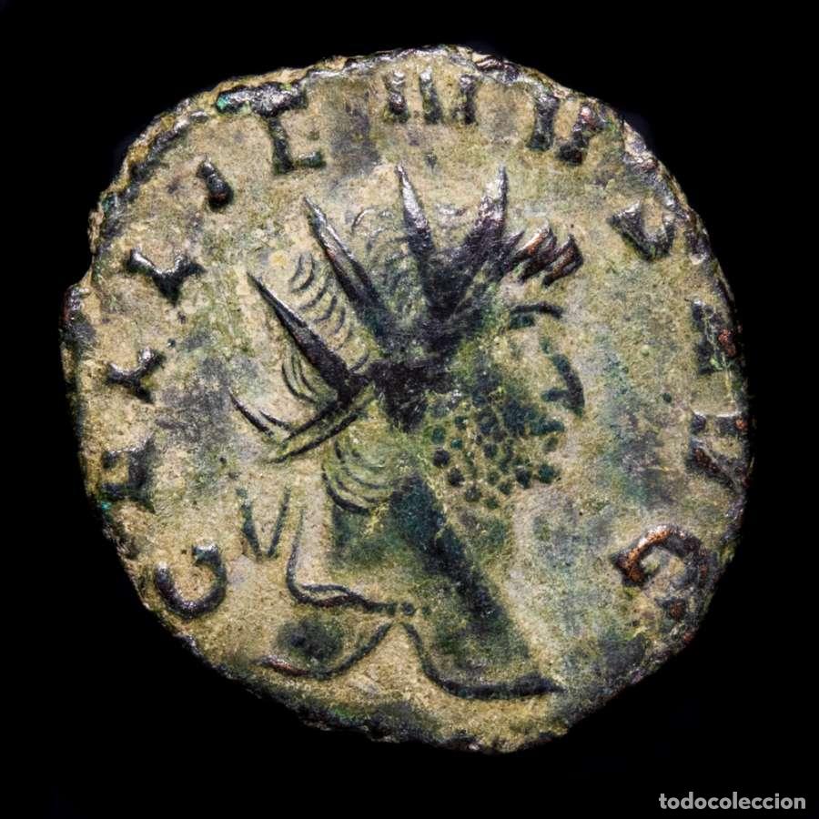 Monedas Imperio romano: Gallieno. Antoniniano. Roma, 265-267 dC. SECVRIT PERPET - H (59)