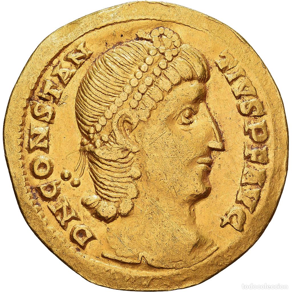Roman Empire Coins: [#982135] Roman Empire, Constantius II, Solidus, 355-361, Nicomedia, Oro, MBC, RIC:100