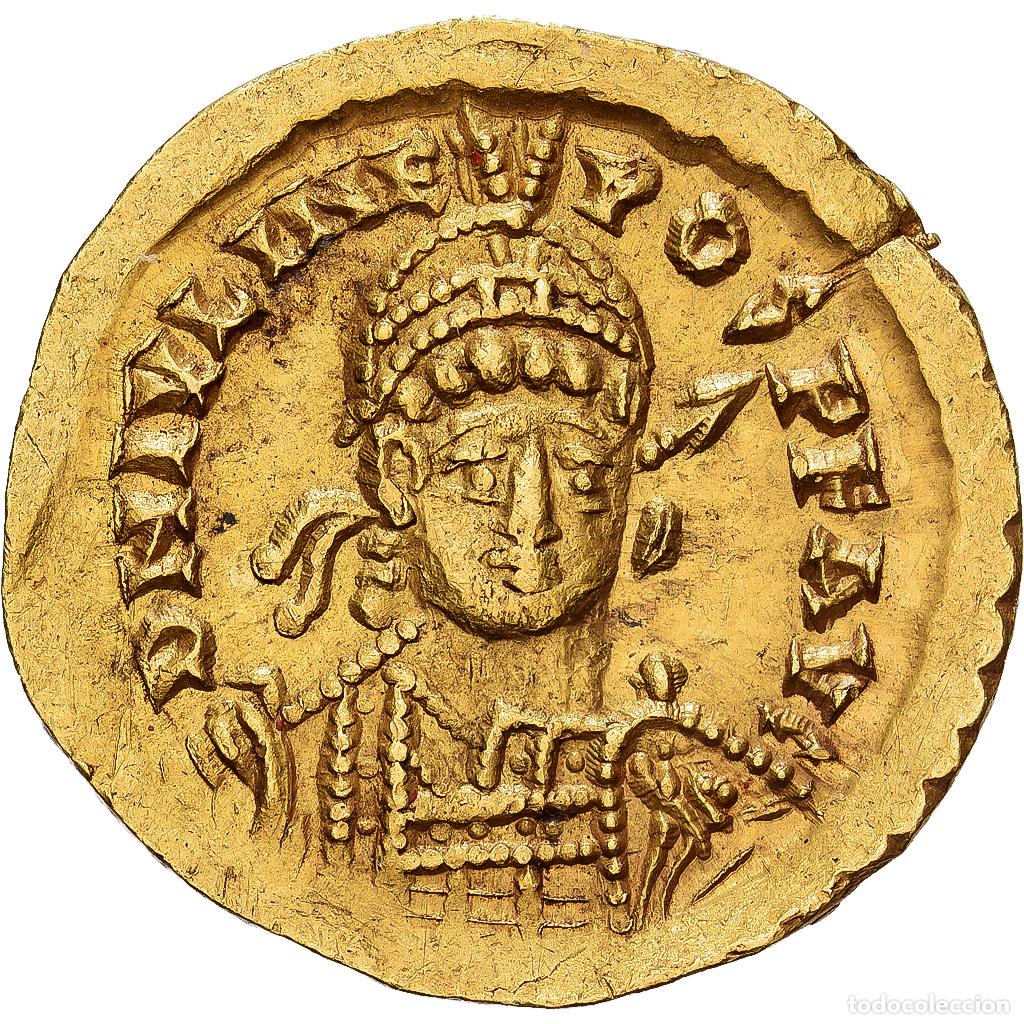 Roman Empire Coins: [#982127] Julius Nepos, Solidus, Rome, 474-475 AD, RIC X 3206, Rarissime