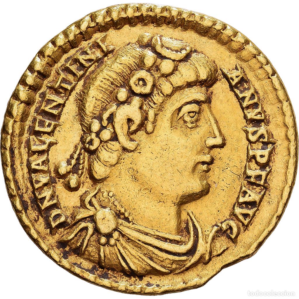 Monedas Imperio romano: [#982146] Roman Empire, Valentinian I, Solidus, 367-375, Trier, Oro, MBC, RIC:17b