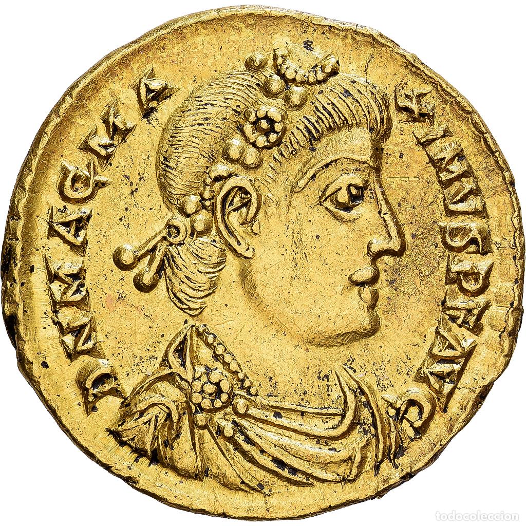Monedas Imperio romano: [#982145] Roman Empire, Magnus Maximus, Solidus, 383-388, Treveri, Oro, SC, RIC:76