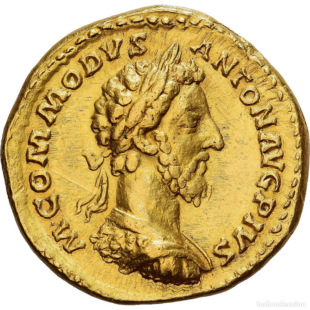 Monedas Imperio romano: [#982177] Roman Empire, Commodus, Aureus, 183-184, Rome, Oro, MBC, RIC:III-69e
