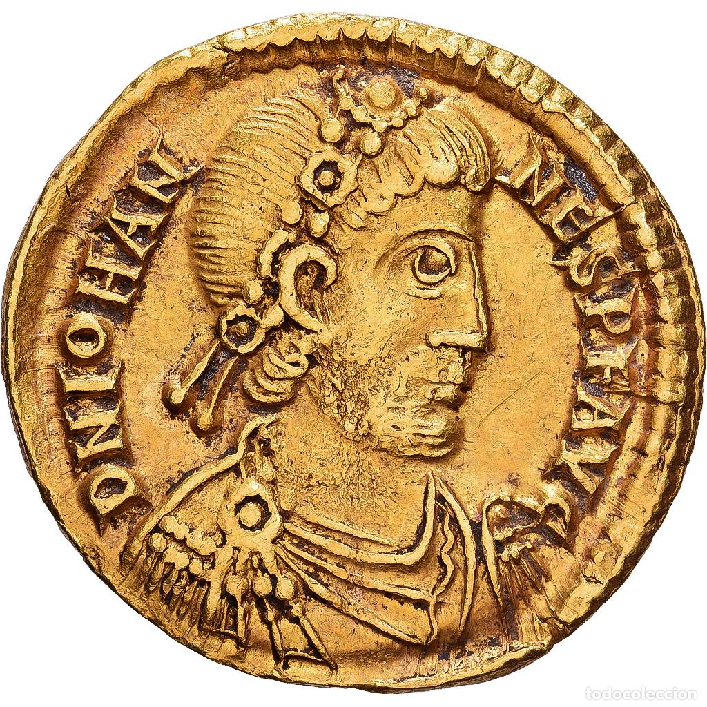 Monedas Imperio romano: [#982124] Johannes, Usurper, 423-425, Solidus, Ravenna, RIC 1901