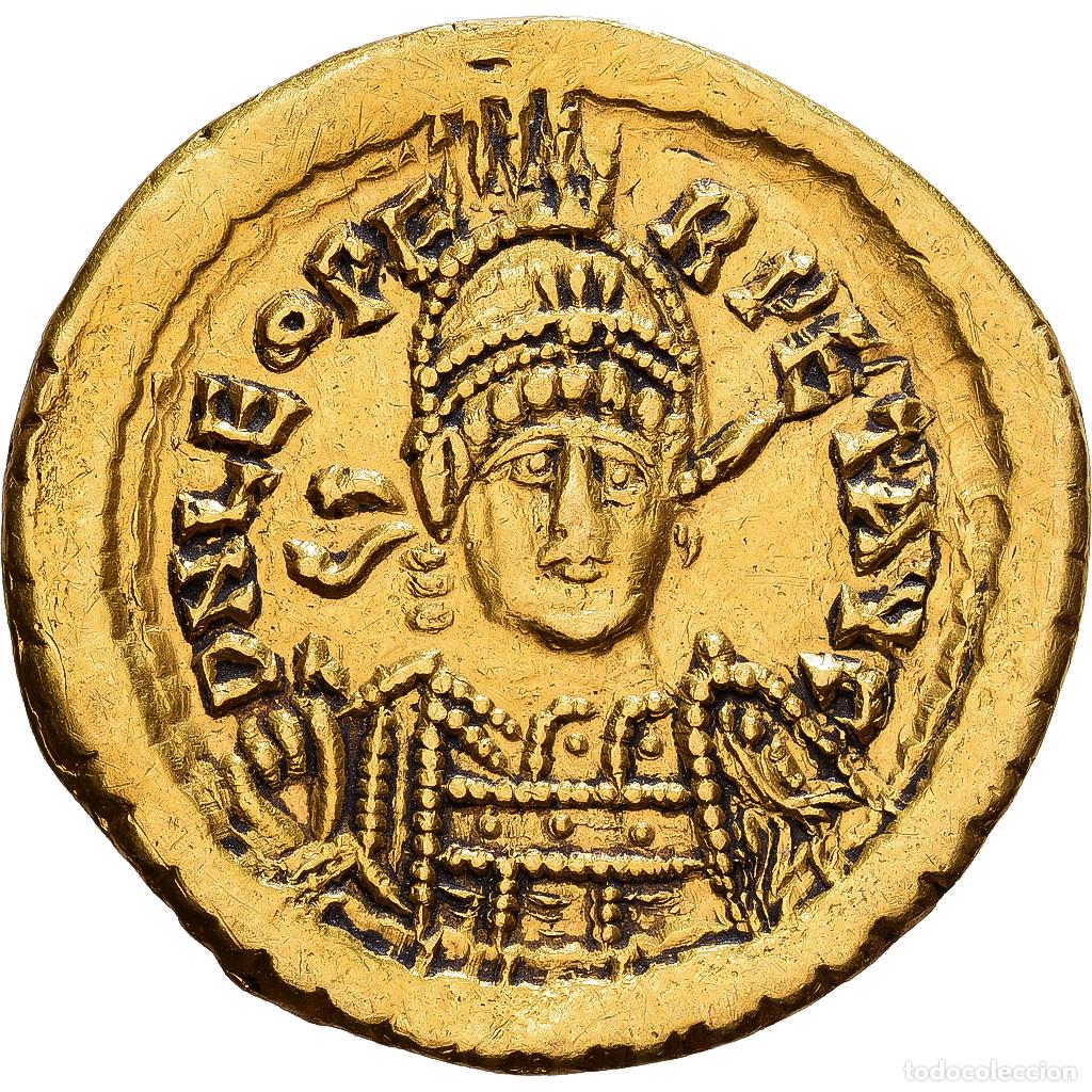 Monedas Imperio romano: [#982143] Roman Empire, Leo I, Solidus, 462-466, Constantinople, Oro, EBC, RIC:605