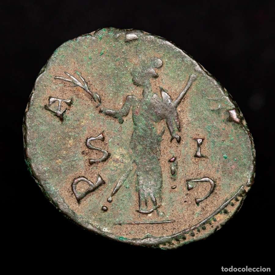 Monedas Imperio romano: Galieno (253-68 d.C.), antoniniano de vell&oacute;n, Siscia. PAX AGV S-I