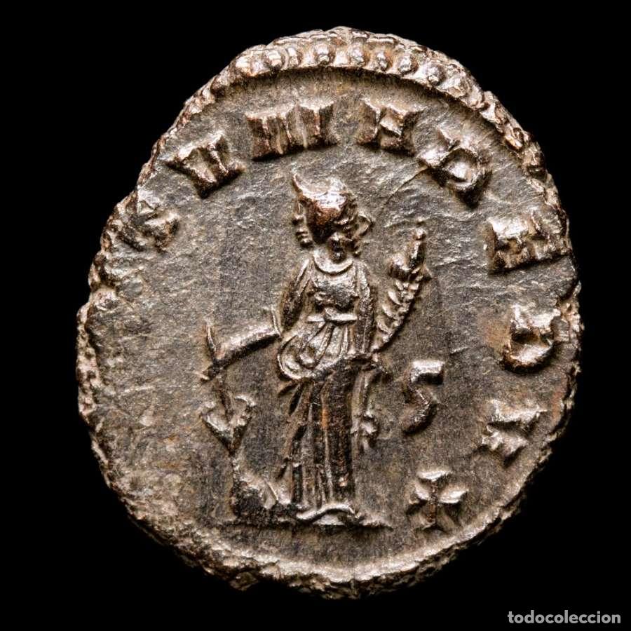 Monedas Imperio romano: Galieno. Antoniniano. Roma, 266 A.D. FORTVNA REDVX. S (316)