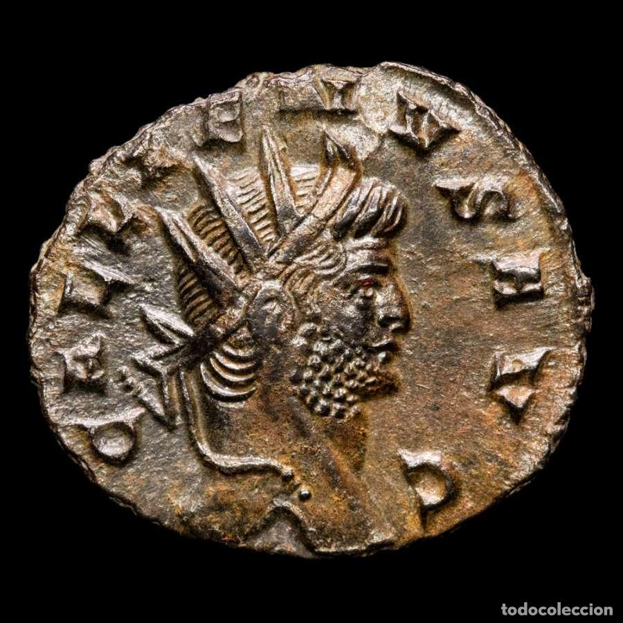 Monedas Imperio romano: Galieno, AE Antoniniano. Roma 265/267 AD, MARTI PACIFERO /A (371)