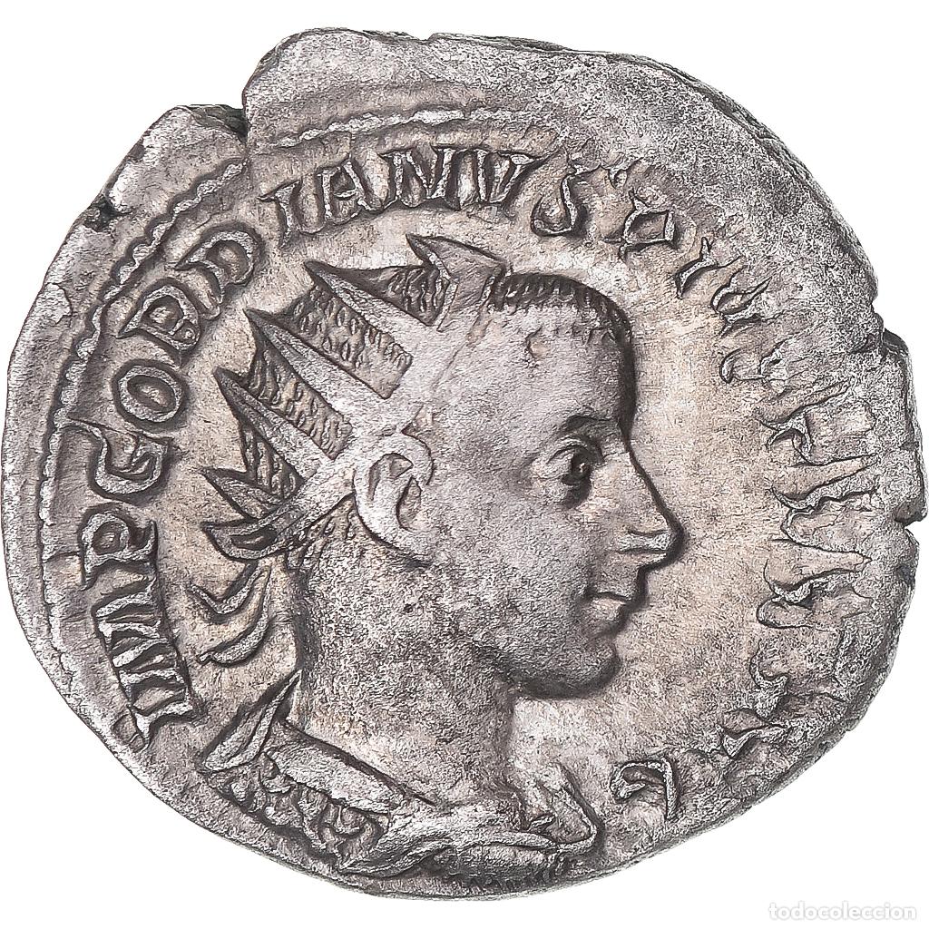 Monedas Imperio romano: [#1172985] Moneda, Gordian III, Antoninianus, 242-244, Antioch, MBC+, Vell&oacute;n, RIC:213