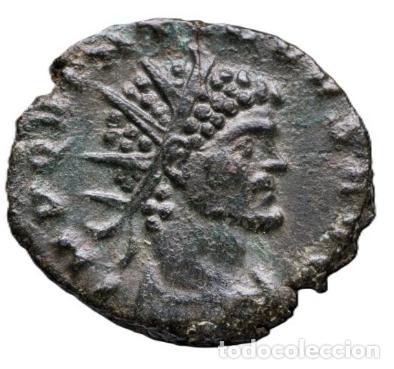 Monedas Imperio romano: Imperio Romano &middot; Quintilo &middot; Antoniniano &middot; 270 d.C. RIC V-52. Emperador muy escaso