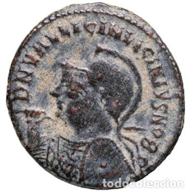 Monedas Imperio romano: Imperio Romano &middot; Licinio II (C&eacute;sar) &middot; Follis &middot; 321&ndash;324 d.C. RIC VII Nicomedia 49