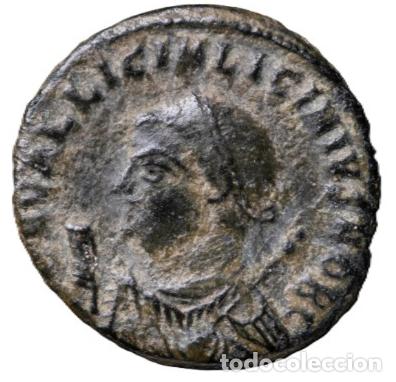 Monedas Imperio romano: Imperio Romano &middot; Licinio II (C&eacute;sar) &middot; Follis &middot; 317&ndash;320 d.C. RIC VII Antioch 29