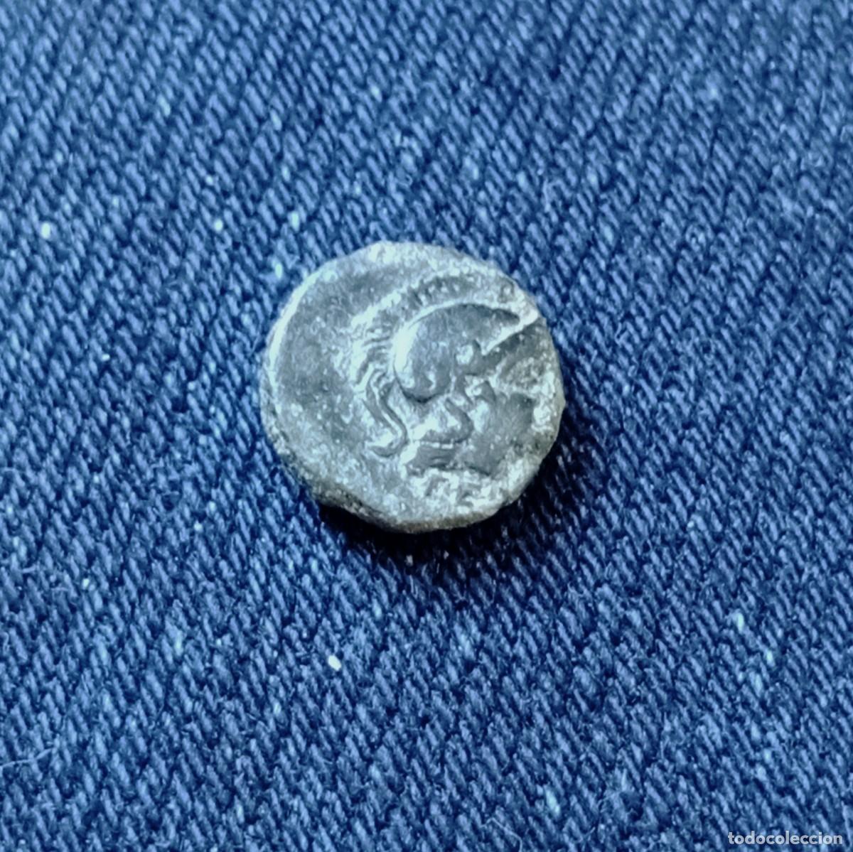 Monedas Imperio romano: *NV* PERGAMO, MISIA, HERCULES Y ATENEA, 310-282 A.C., MBC+