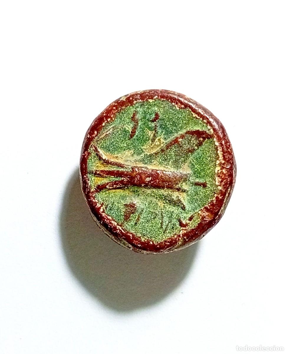 Monedas Imperio romano: *NV* ARADOS, FENICIA, ZEUS Y PROA DE GALERA, 137-51 A.C., MBC+, BELL&Iacute;SIMA