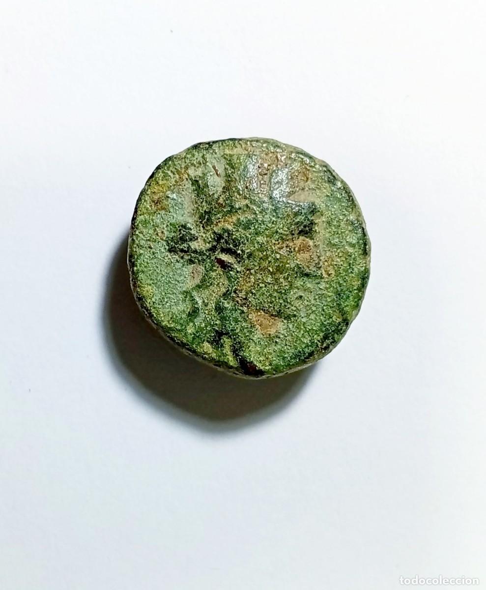 Monedas Imperio romano: *NV* AIGEAI, CILICIA, DIOSA TYCHE Y CABALLO, 130-77 A.C., MBC+