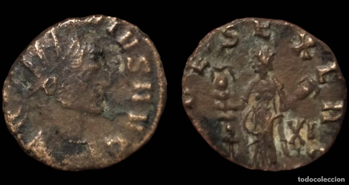 Monedas Imperio romano: Antoniniano del Emperador Claudio II el gotico. 268-270 dC