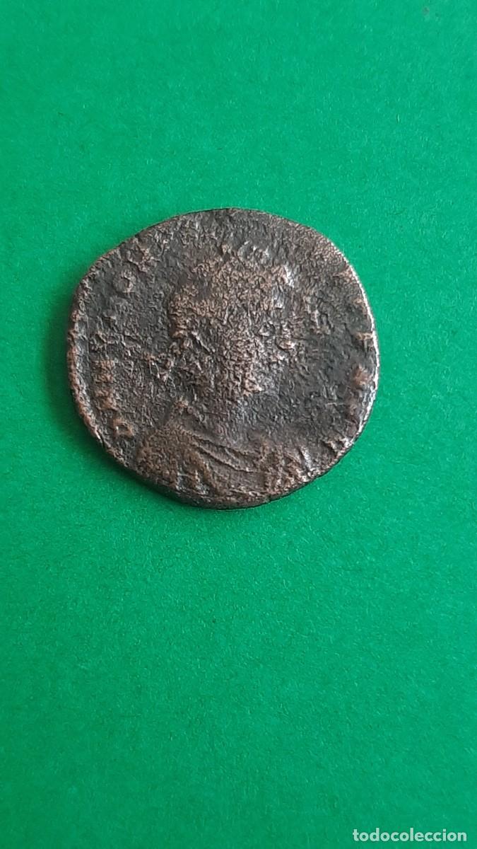 Monedas Imperio romano: (HONORIO)(A&Ntilde;OS 395-423 D.C) CENTENIONAL DE HONORIO EMPERADOR ROMANO DE OCCIDENTE