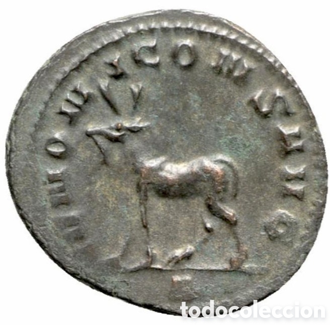 Monedas Imperio romano: Salonina (Augusta, 254-268). Antoniniano (23 mm, 3,57 g, EN MCB