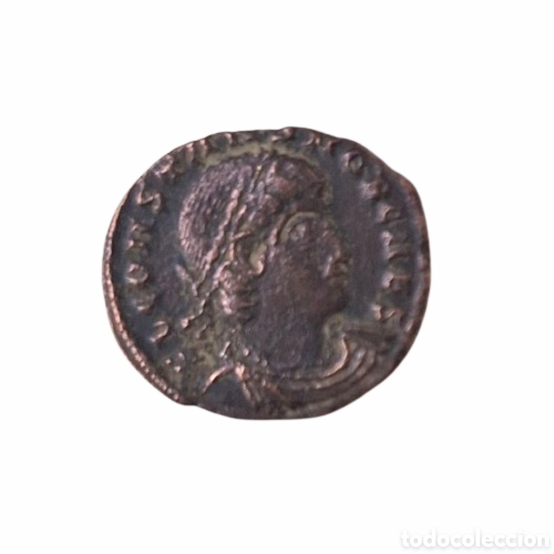 Monedas Imperio romano: Imperio Romano. Follis. Constantino II. 337-340 AD.