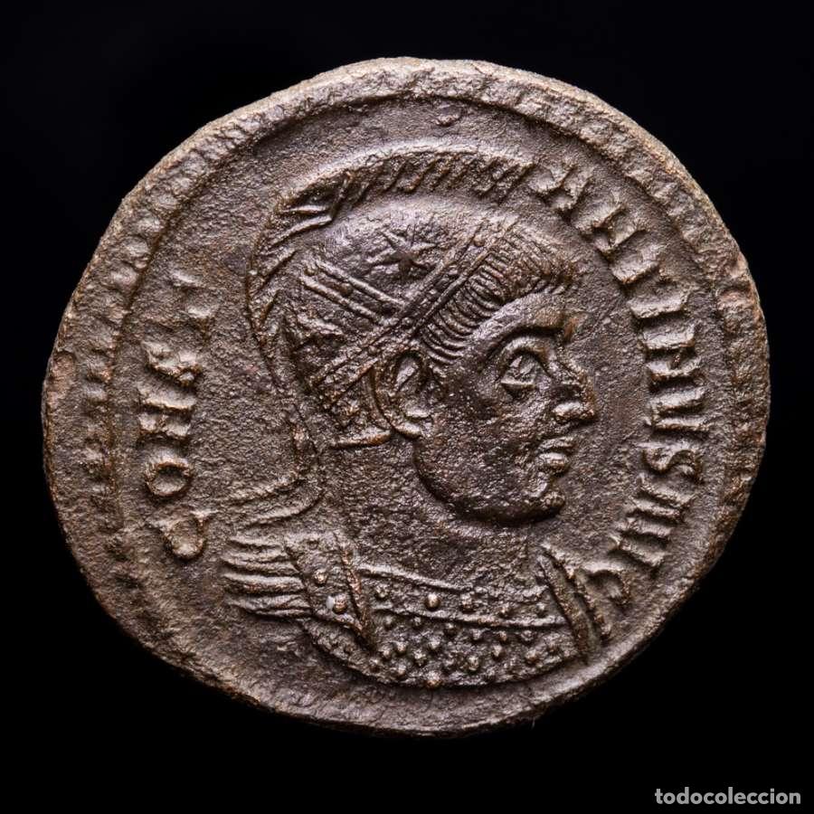 Monedas Imperio romano: Constantino I - Roma. ROMAE AETERNAE // RЄѠCT