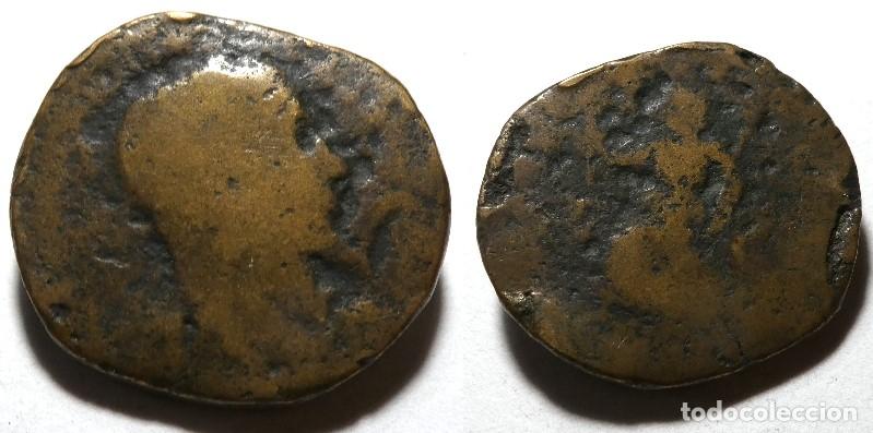 Monedas Imperio romano: Sestercio romano a identificar