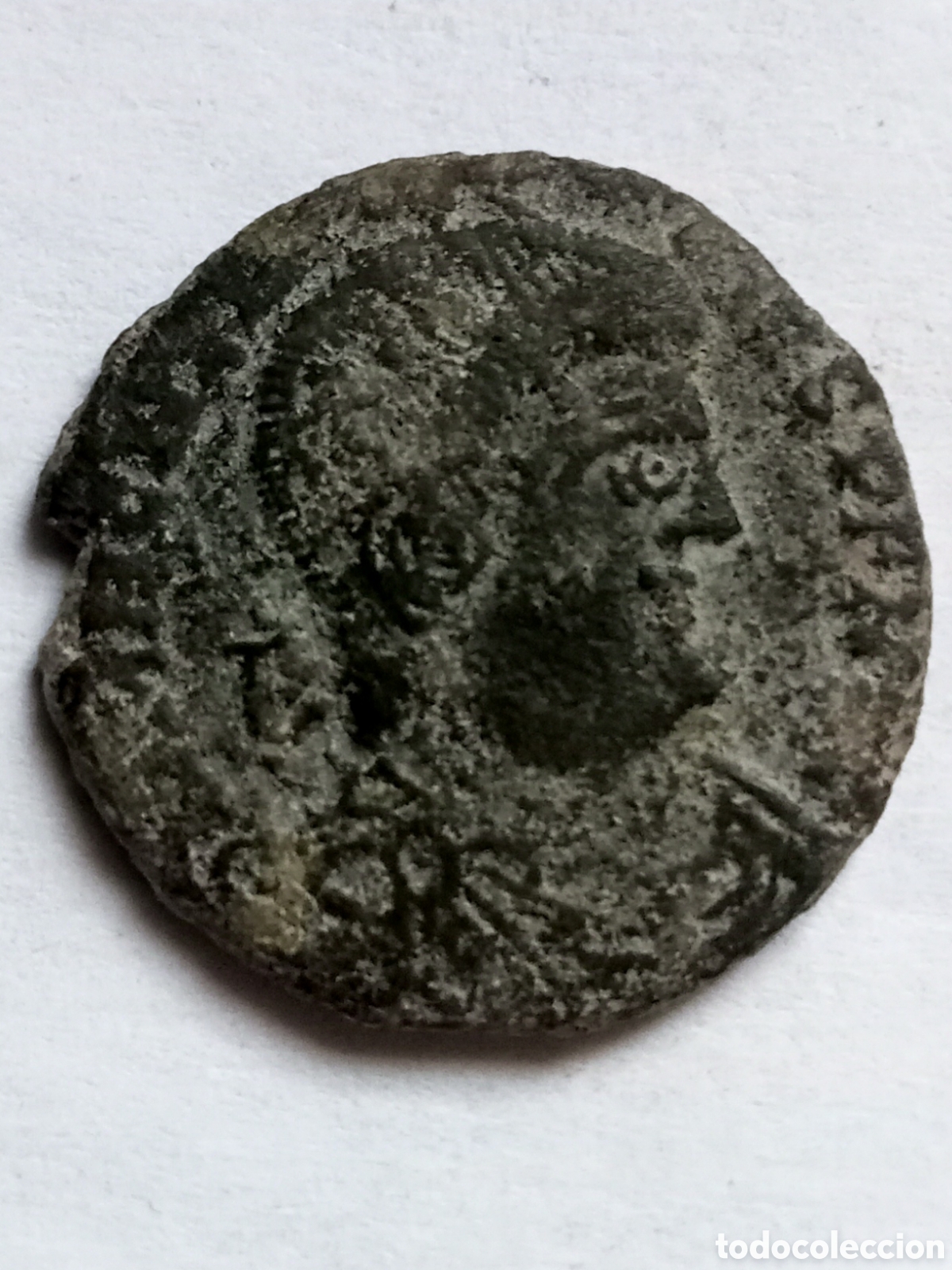 Monedas Imperio romano: MAGNO MAGNENCIO - MSPLC - LONDRES- SIGLO IV - CENTIONAL