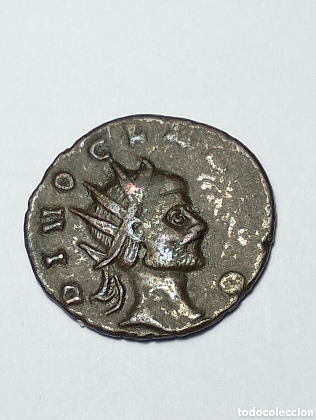 Monedas Imperio romano: IMPERIO ROMANO. DIVO CLAVDIO.Moneda postuma emitida por su sucesor El Emperador Quintilo