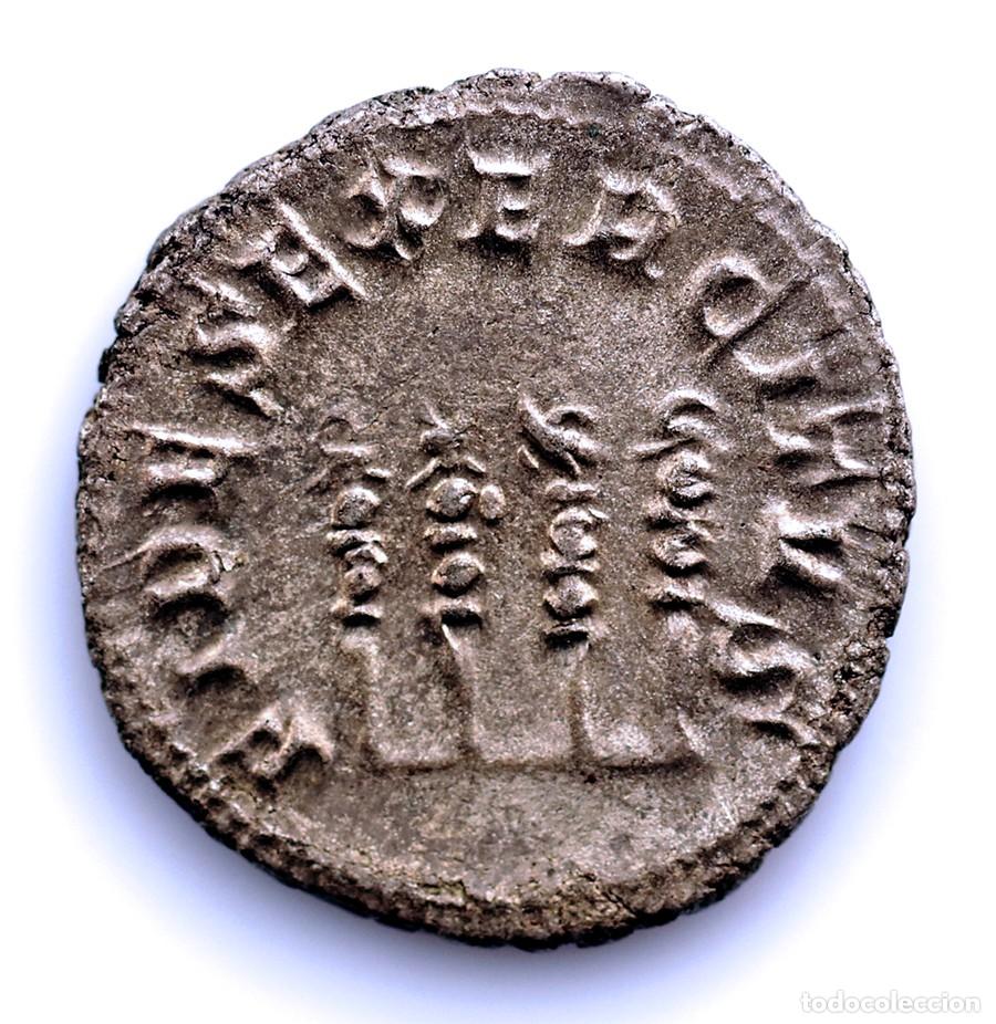Monedas Imperio romano: SC. Roma-Filipo I &rdquo;El &Aacute;rabe&rdquo;. Antoniano. Roma 249 d.C. EBC/XF. Plata 4,08 g.