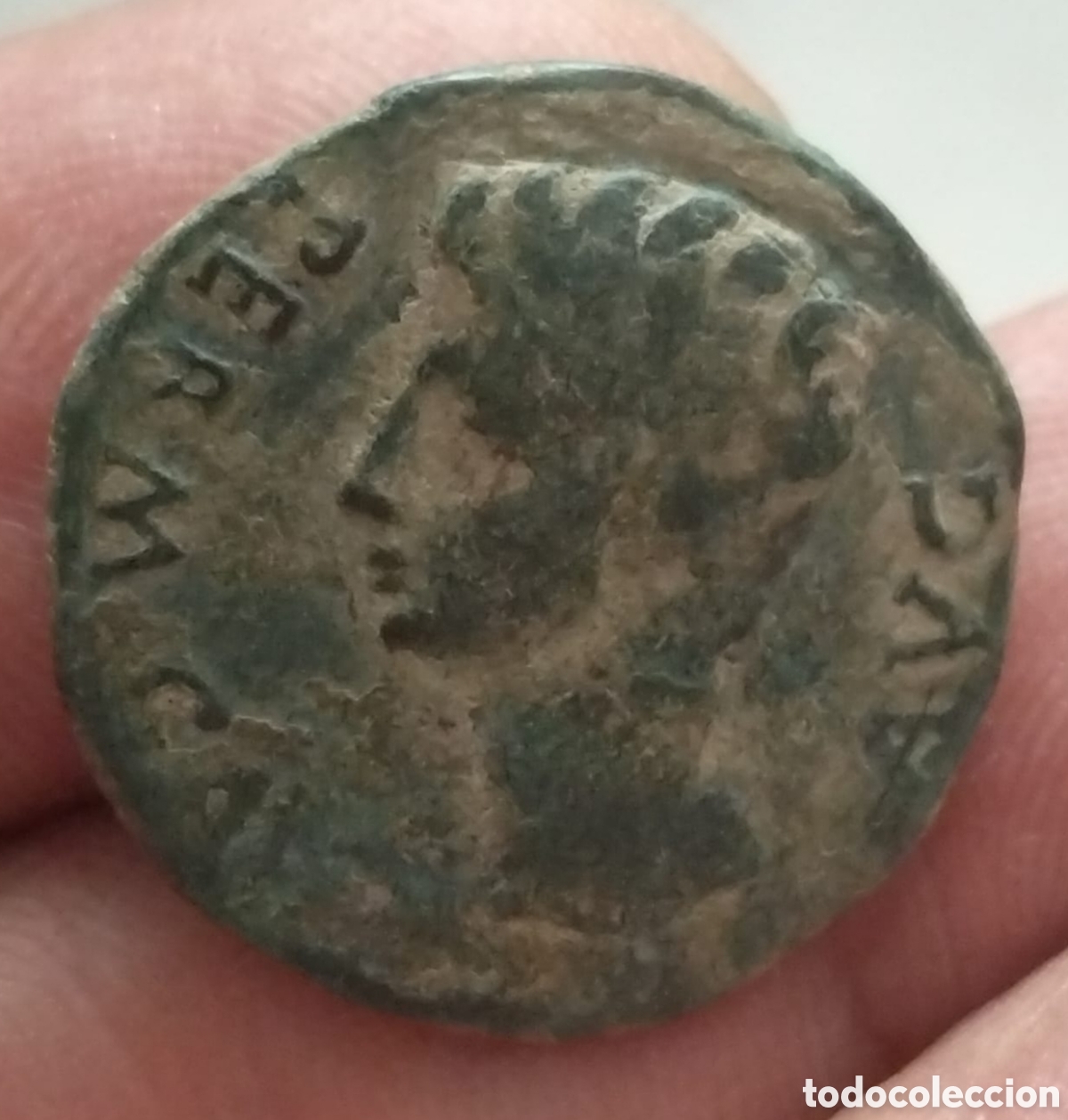 Monedas Imperio romano: As de ulia traducta AUGUSTO