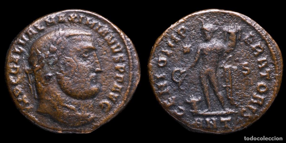 Monedas Imperio romano: Maximinus Daia - GENIO IMPERATORIS, Antiochia - 22 mm / 6,90 gr.
