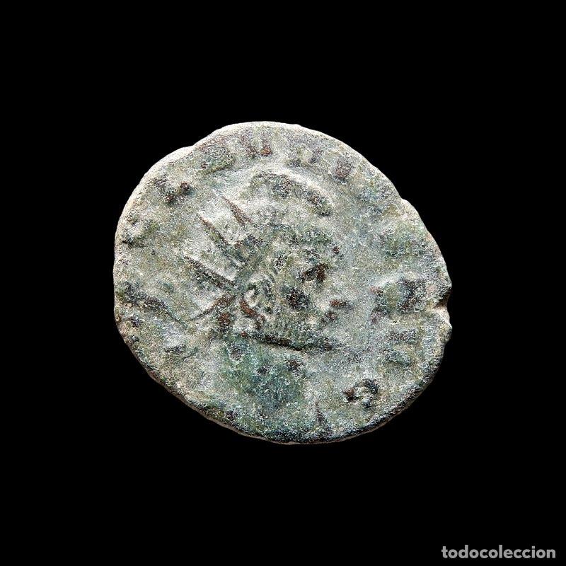 Monedas Imperio romano: Claudio II, el G&oacute;tico, antoniniano. Roma. PROVIDENT AVG. A93-M