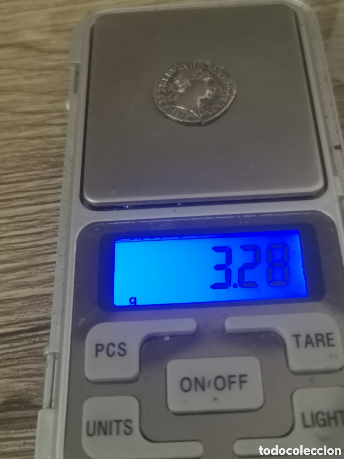 Monedas Imperio romano: Denario Trajano reverso Victoria a derecha
