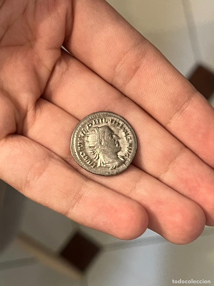 Monedas Imperio romano: Moneda Romana 244-247 d.C.