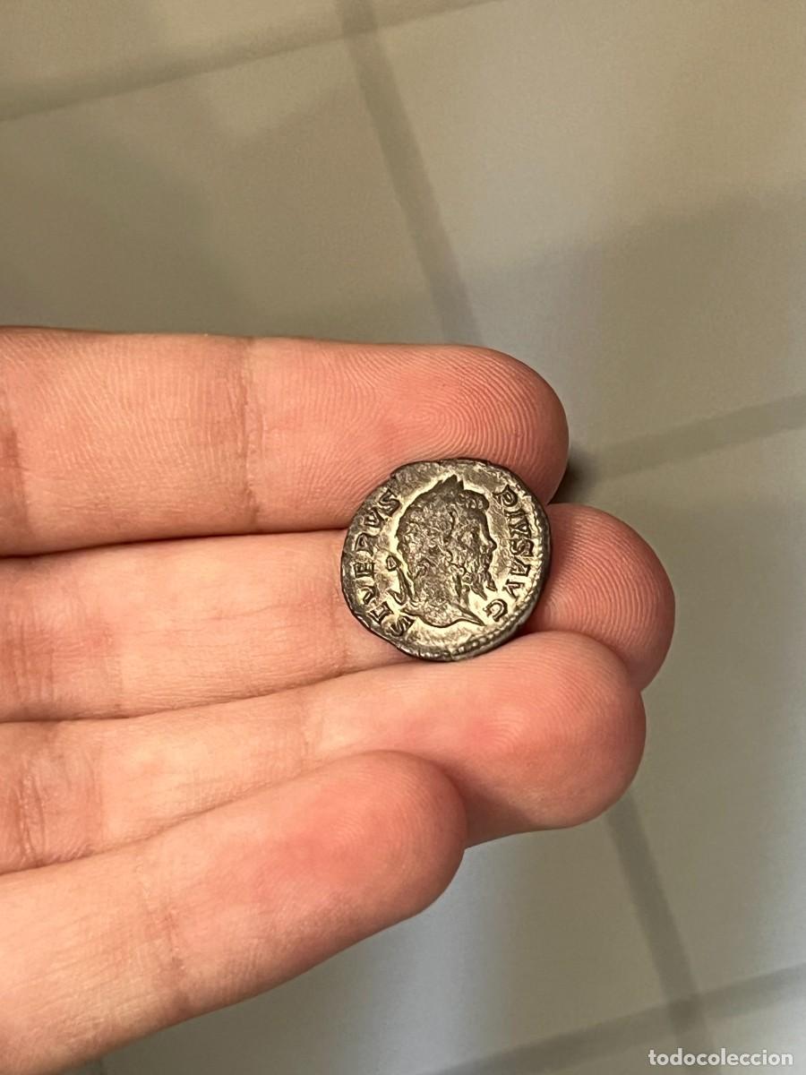 Monedas Imperio romano: Moneda Romana 205 d.C.