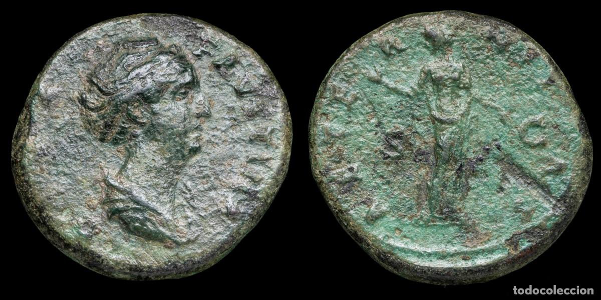 Monedas Imperio romano: Faustina I Sestertius - AETERNITAS/SC - 32 mm / 21,12 gr.