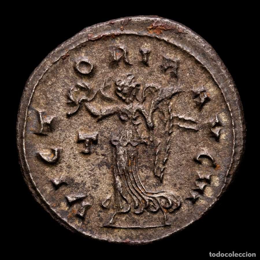 Monedas Imperio romano: Galieno, antoniniano, Roma, 261-262 A.D. VICTORIA AVG III