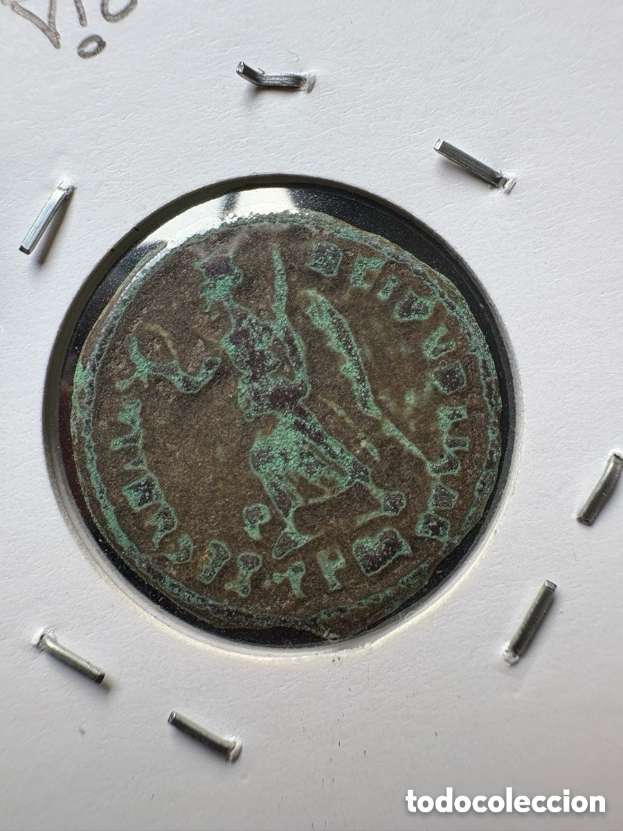 Monedas Imperio romano: AE3 Moneda Romana Valens (A3) - Foto 3