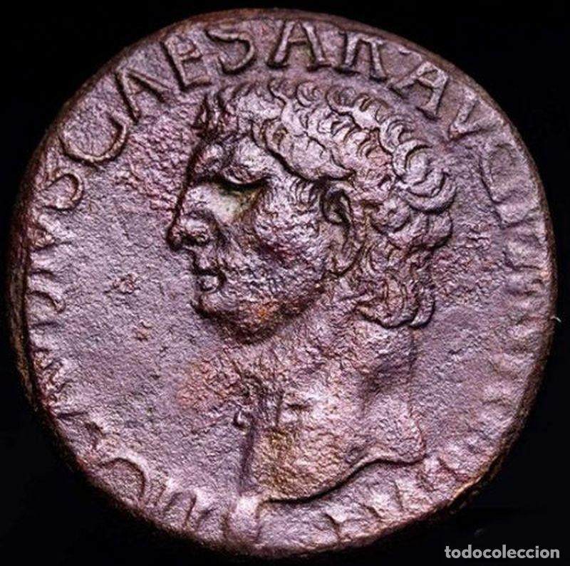 Monedas Imperio romano: Imperio Romano, As de Claudio I - Foto 1
