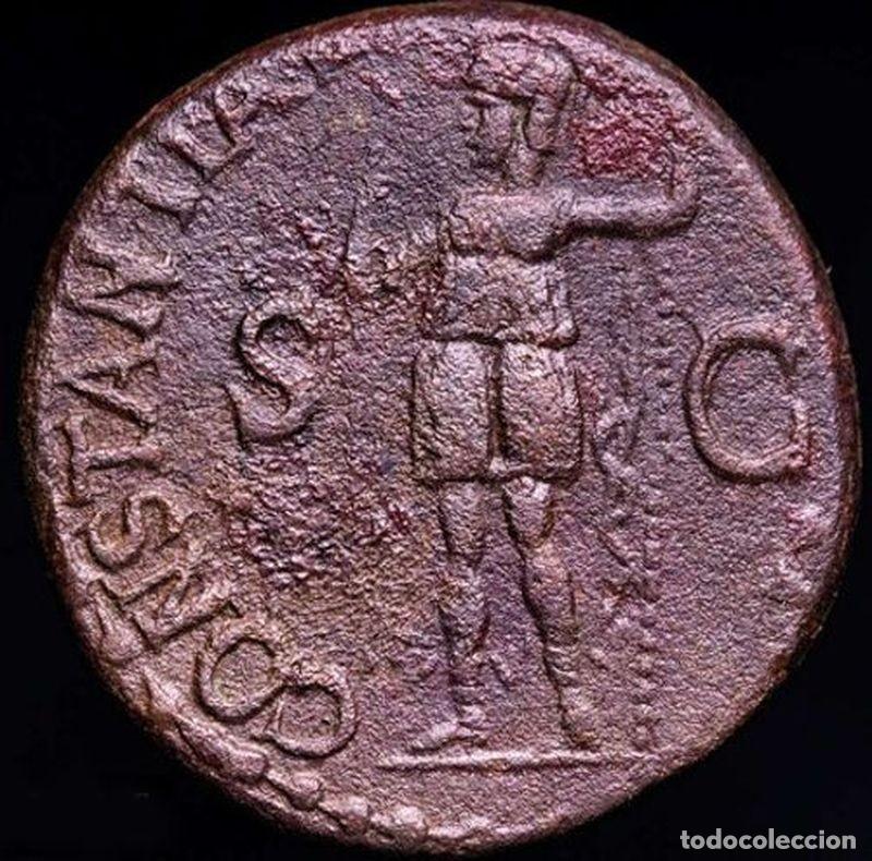 Monedas Imperio romano: Imperio Romano, As de Claudio I - Foto 2