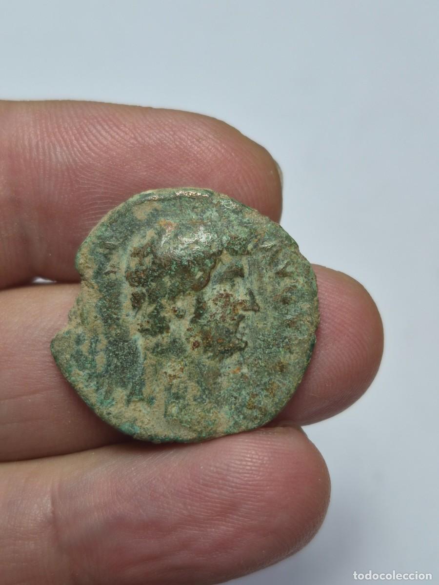 Monedas Imperio romano: NT/ AS ADRIANO POR LIMPIAR 9,58 GRS (A884)