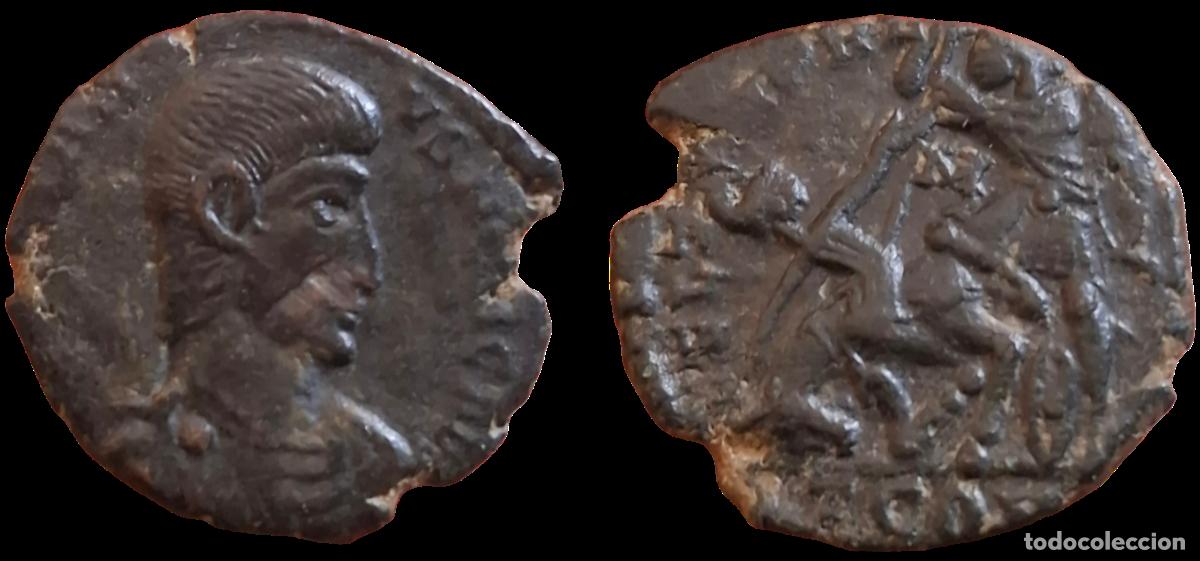 Monedas Imperio romano: Bronce de constancio ii 337-361 dC (2)