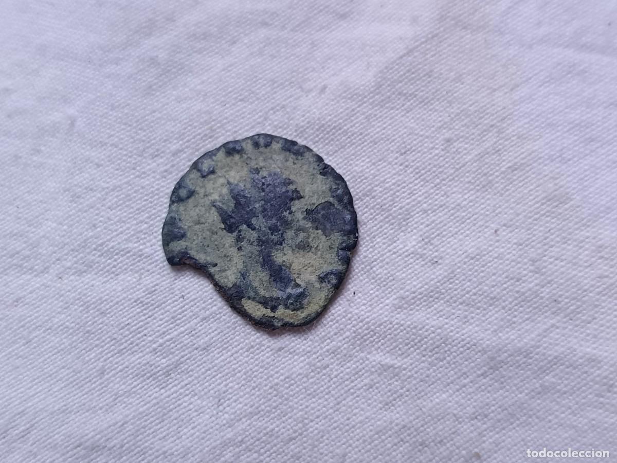 Monedas Imperio romano: MR6, Antigua Moneda Romana, emperador a identificar