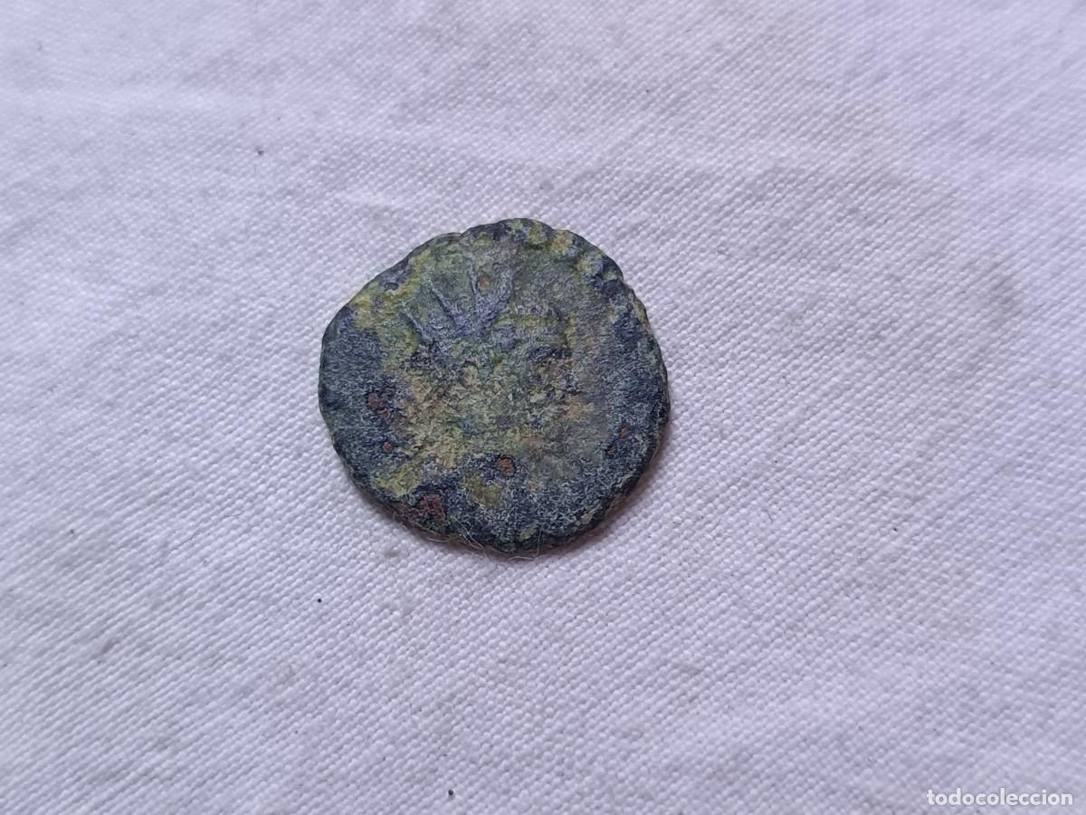 Monedas Imperio romano: MR10, Antigua Moneda Romana, emperador a identificar