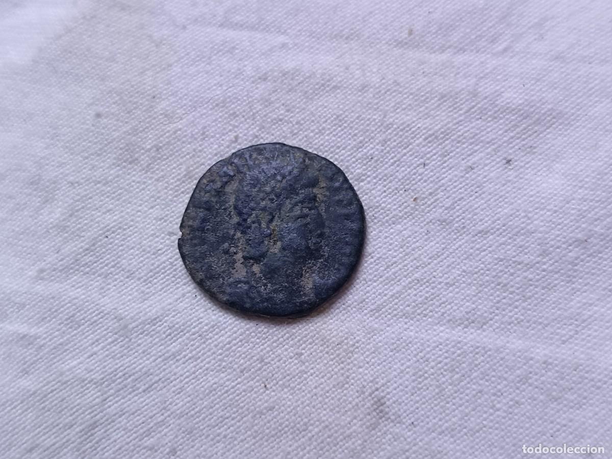 Monedas Imperio romano: MR21, Antigua Moneda Romana, emperador a identificar