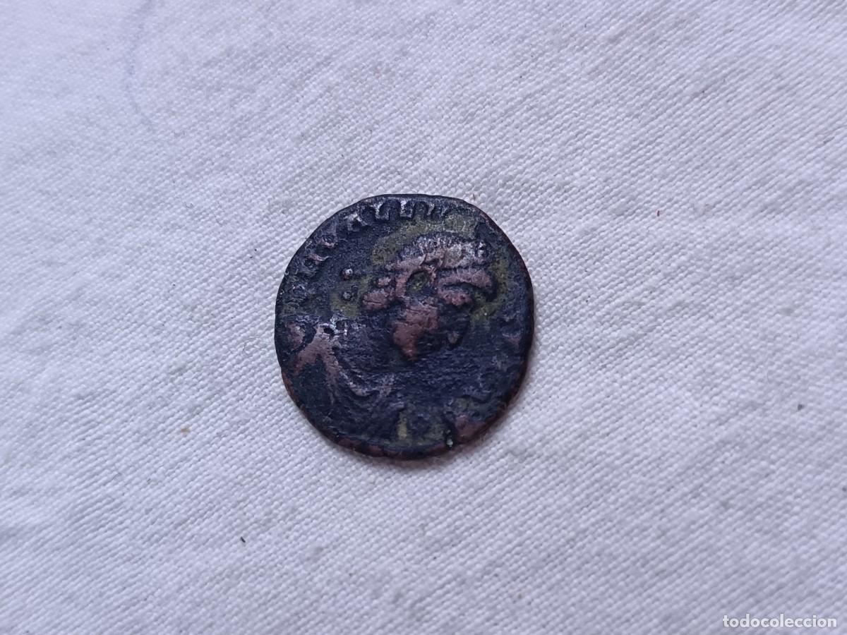 Monedas Imperio romano: MR25, Antigua Moneda Romana, emperador a identificar