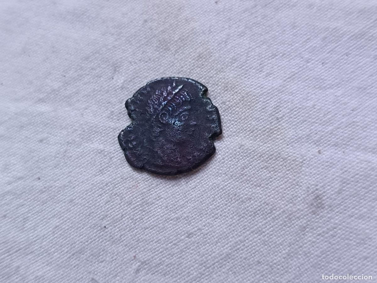 Monedas Imperio romano: MR27, Antigua Moneda Romana, emperador a identificar