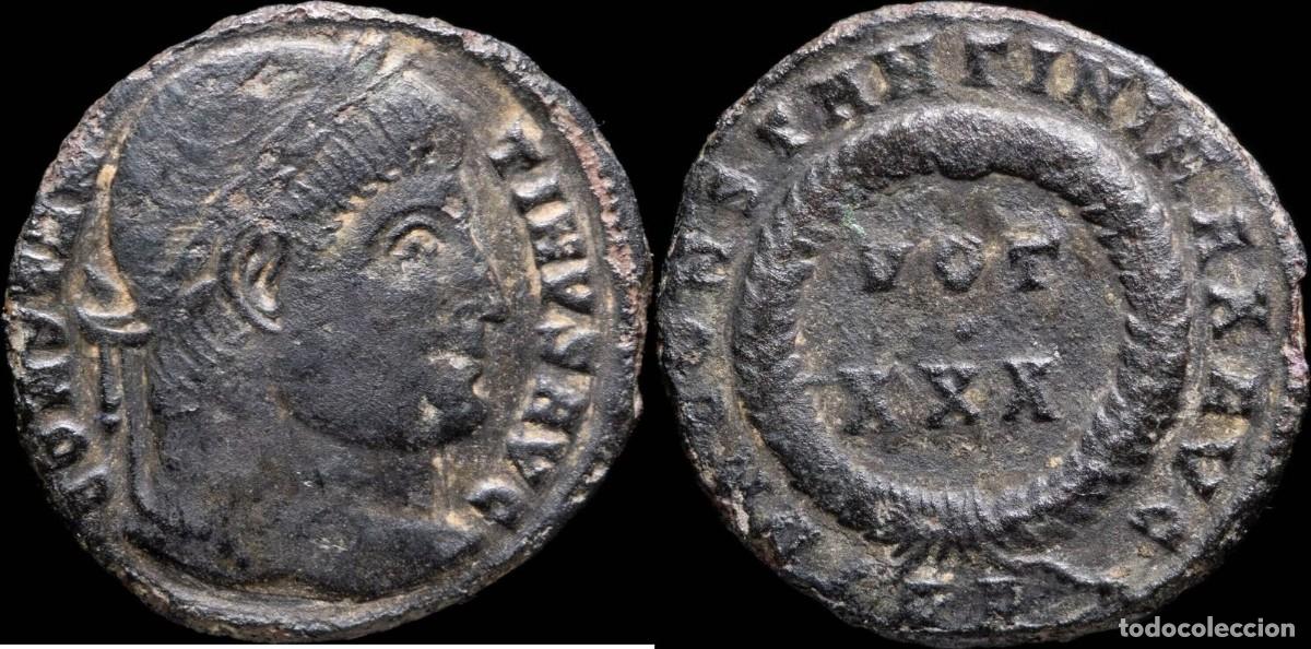 Moedas Imp&eacute;rio Romano: Constantino - DN CONSTANTINI MAX AVG VOT XXX, Roma - 19 mm / 2.32 gr.