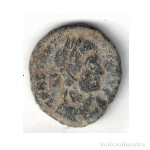 Monedas Imperio romano: FOLIS BRONCE CONSTANTINO EL GRANDE 330-340 DC GLORIA EXERCITVS MONEDA ROMANA